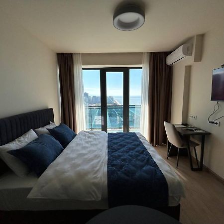 Студия С Потрясающим Видом На Море В Orbi Beach Tower Batoumi Extérieur photo