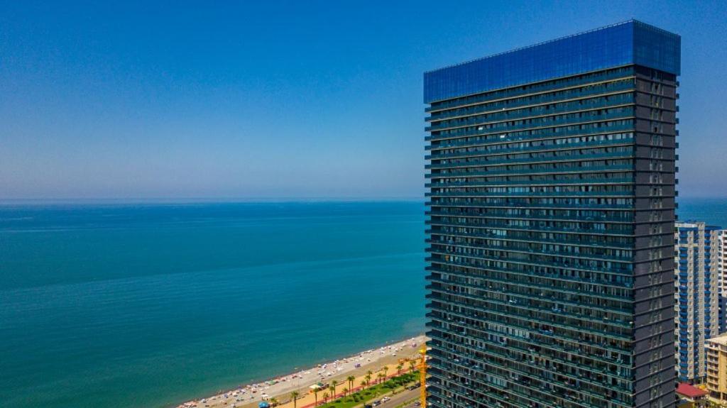 Студия С Потрясающим Видом На Море В Orbi Beach Tower Batoumi Extérieur photo