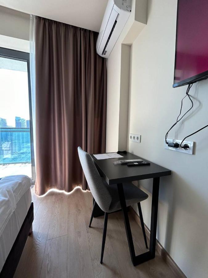 Студия С Потрясающим Видом На Море В Orbi Beach Tower Batoumi Extérieur photo