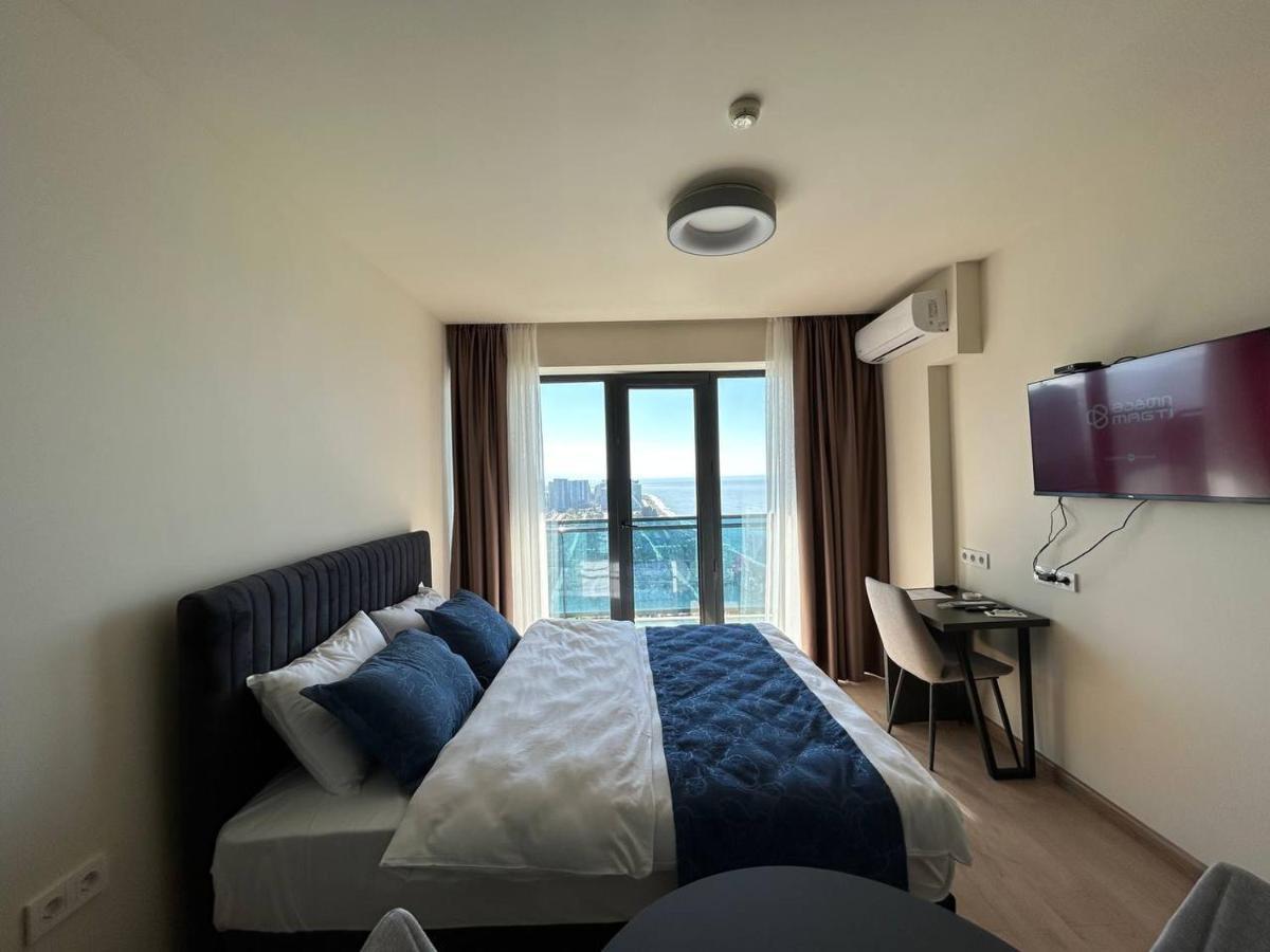 Студия С Потрясающим Видом На Море В Orbi Beach Tower Batoumi Extérieur photo