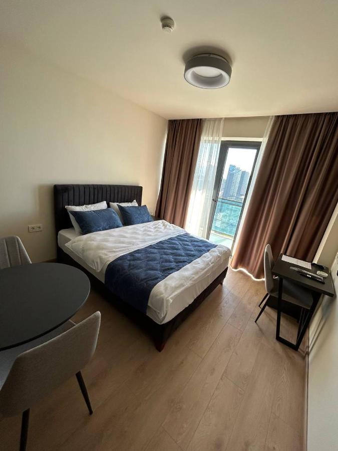 Студия С Потрясающим Видом На Море В Orbi Beach Tower Batoumi Extérieur photo