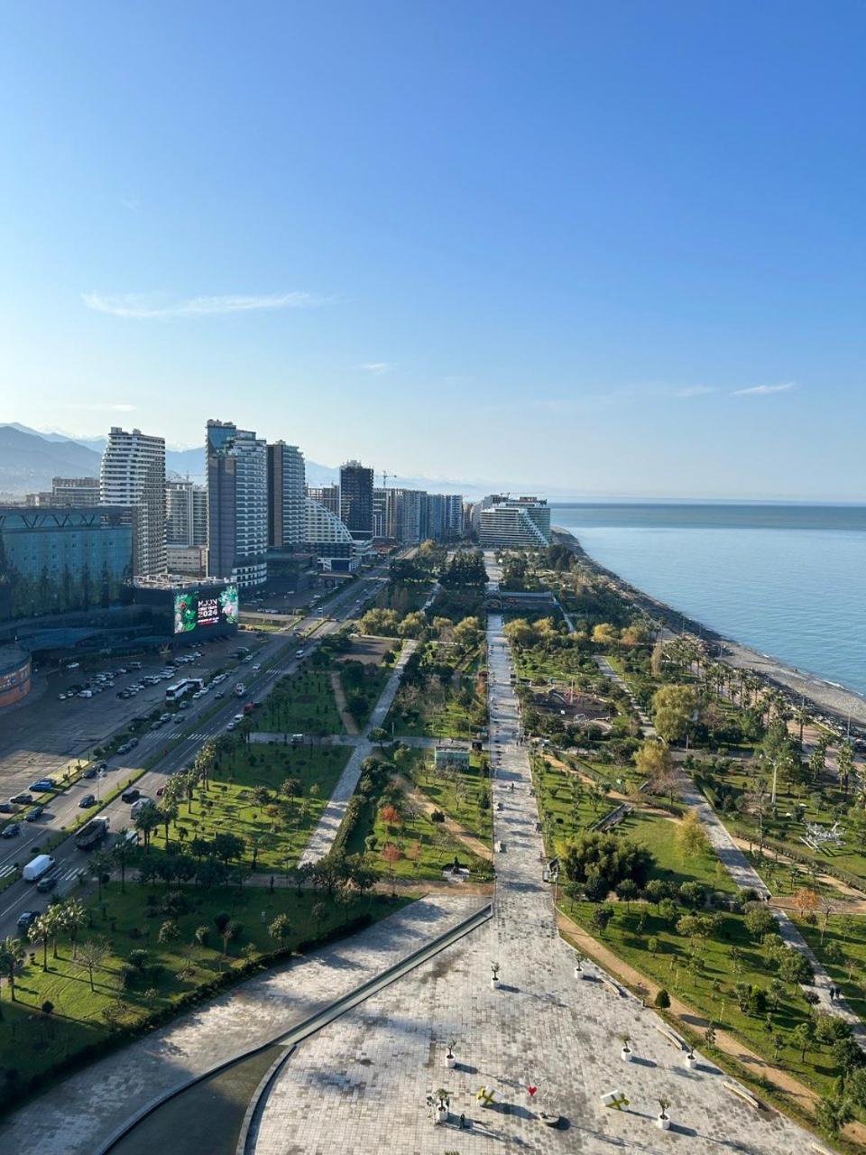 Студия С Потрясающим Видом На Море В Orbi Beach Tower Batoumi Extérieur photo