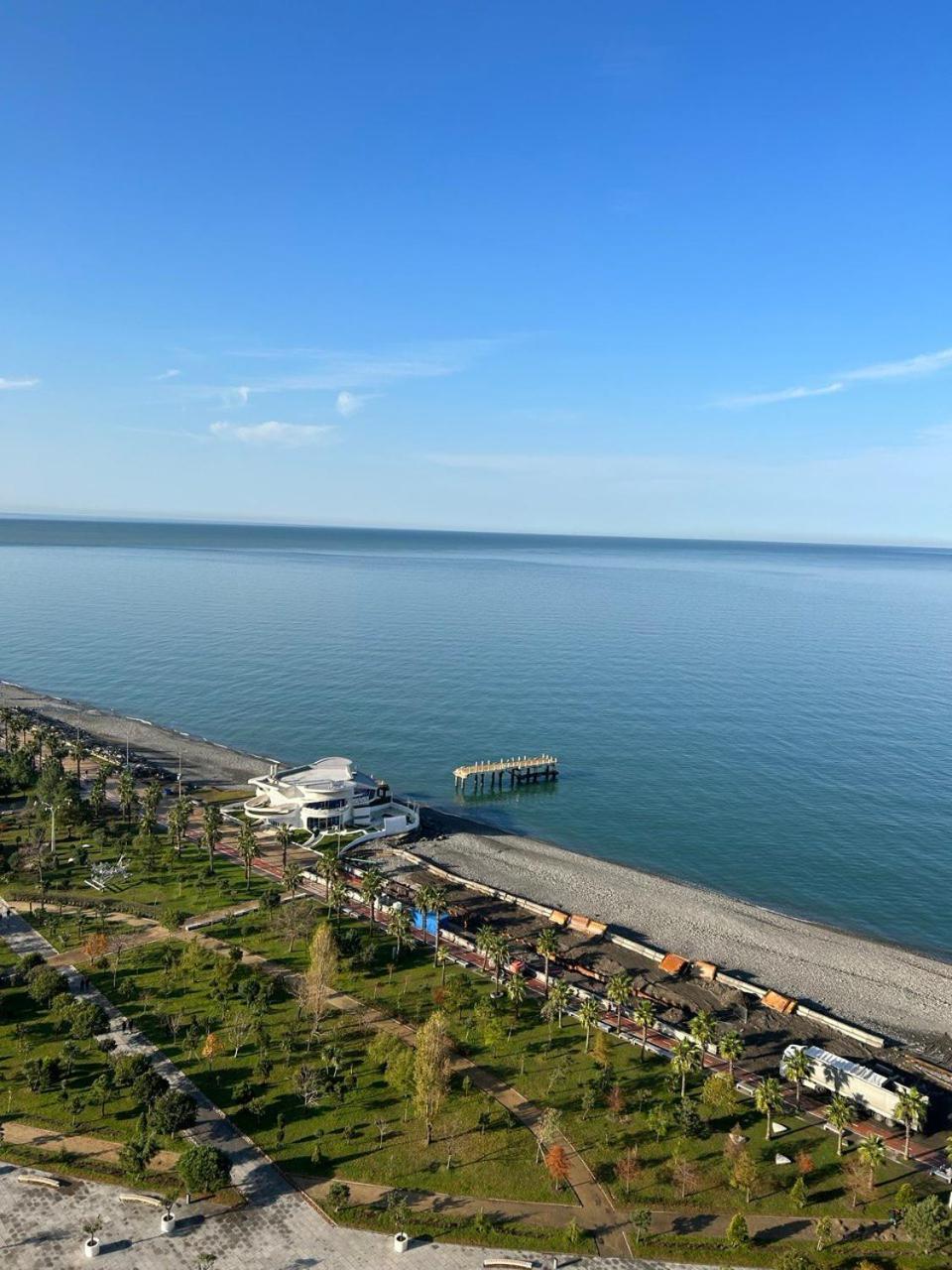 Студия С Потрясающим Видом На Море В Orbi Beach Tower Batoumi Extérieur photo